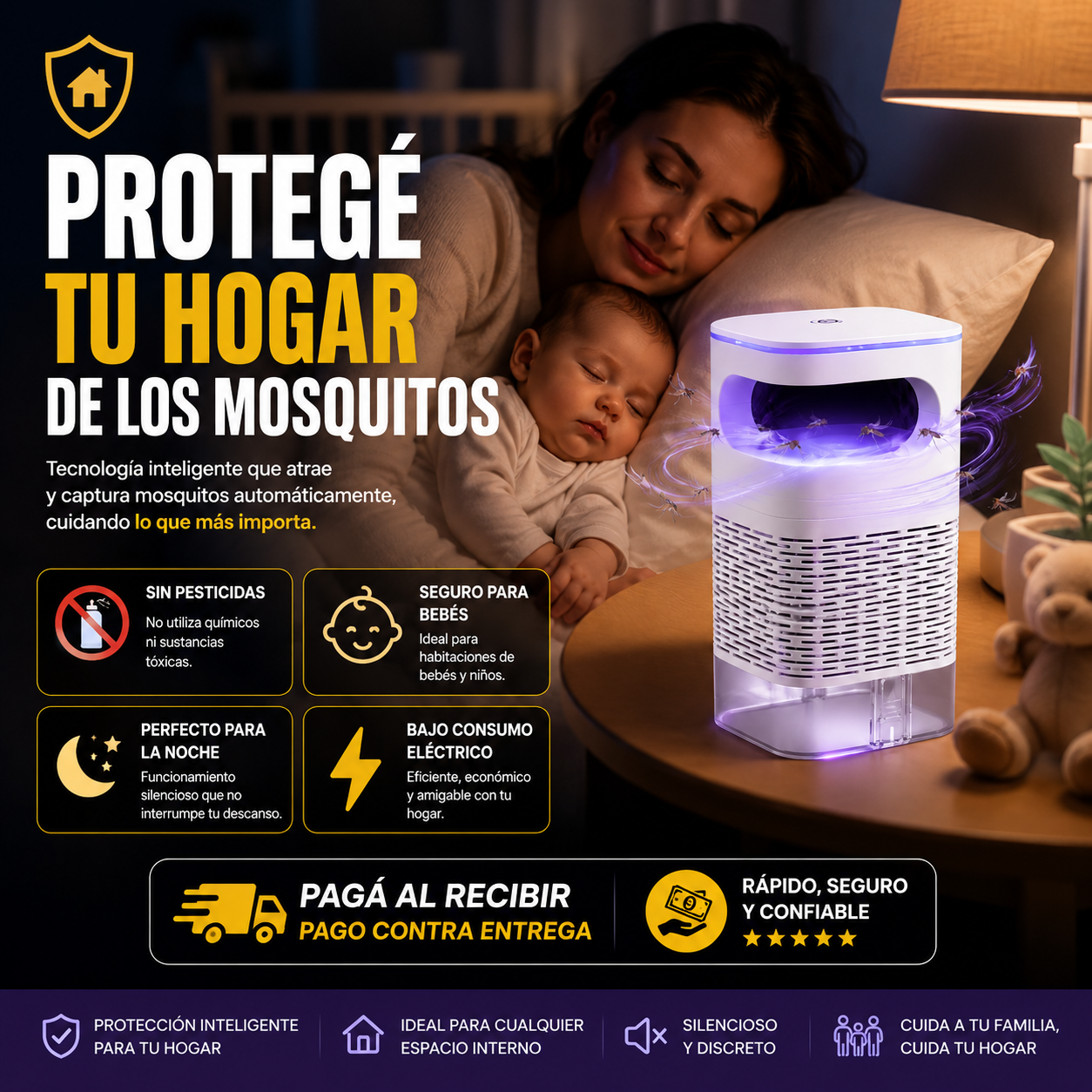 EI BIONIC AIR TRAP – Eliminador Inteligente de Mosquitos